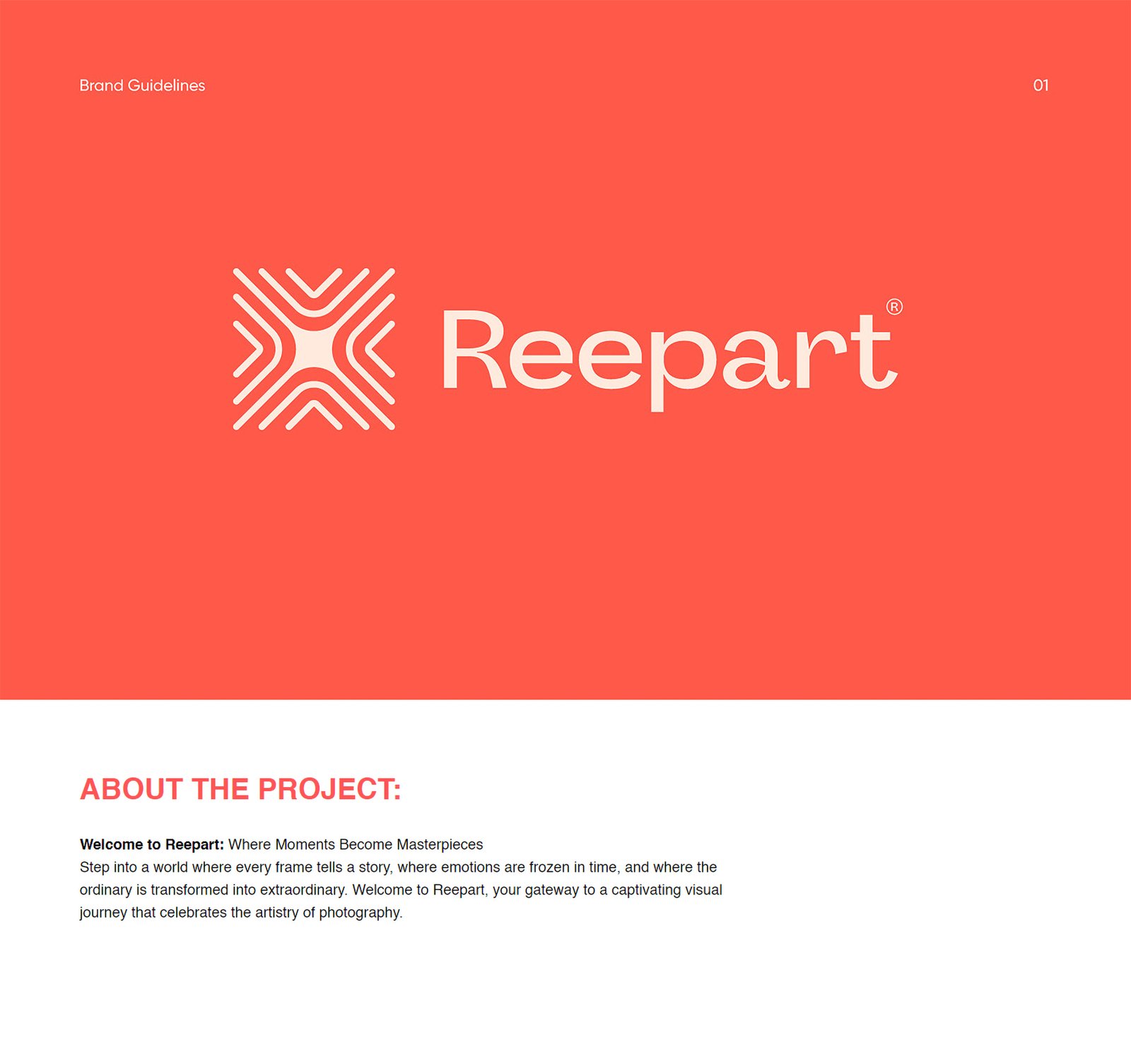 Reepart Brand Guidelines detail – Zahir Abbas