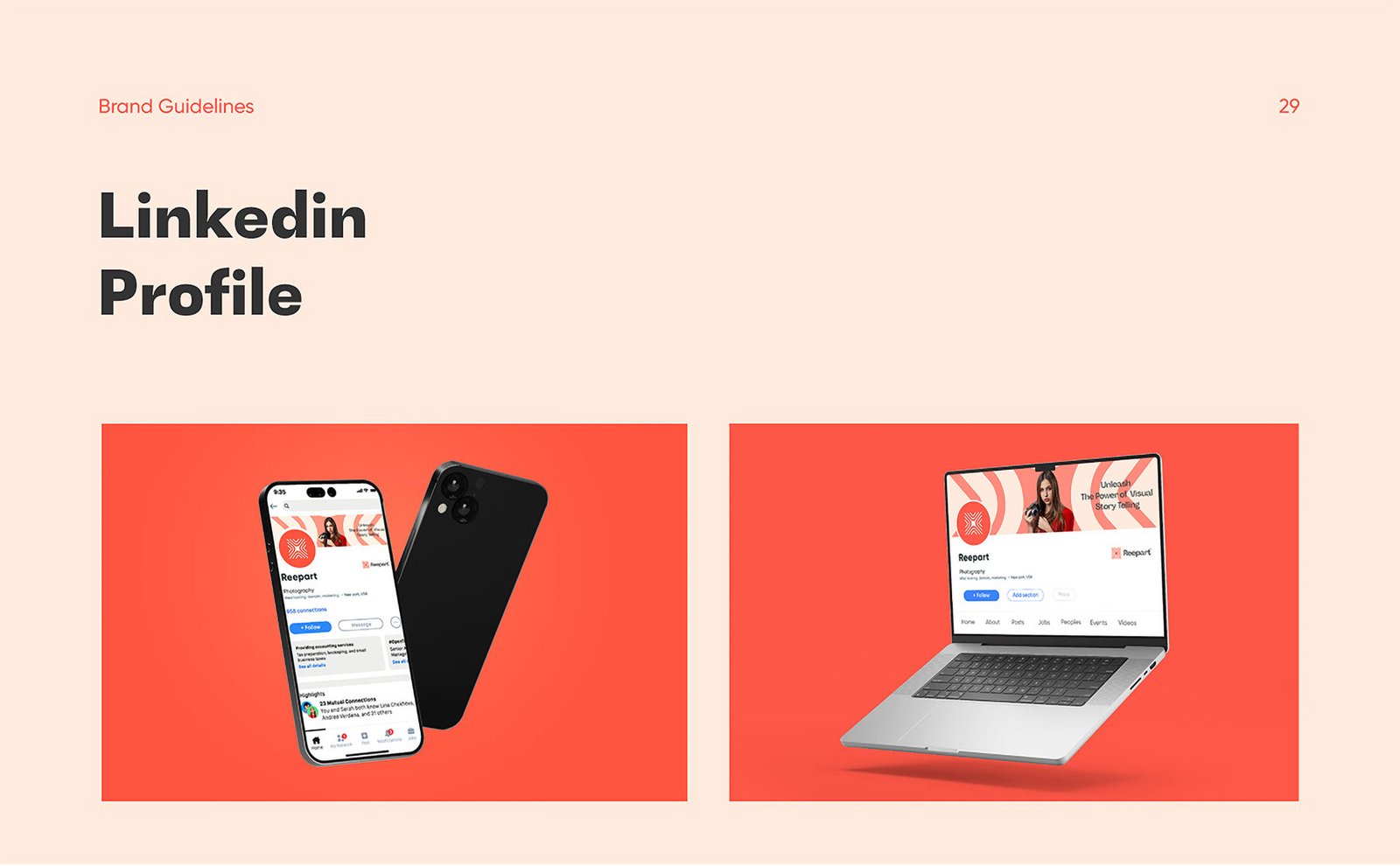 Reepart Brand Guidelines detail – Zahir Abbas