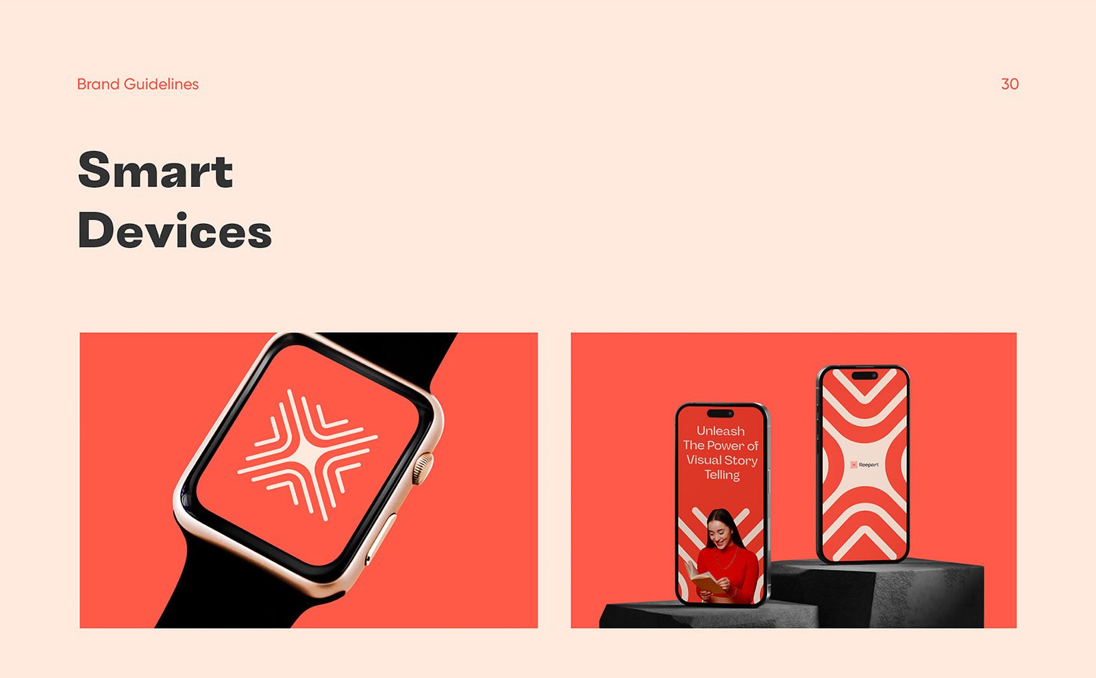 Reepart Brand Guidelines detail – Zahir Abbas