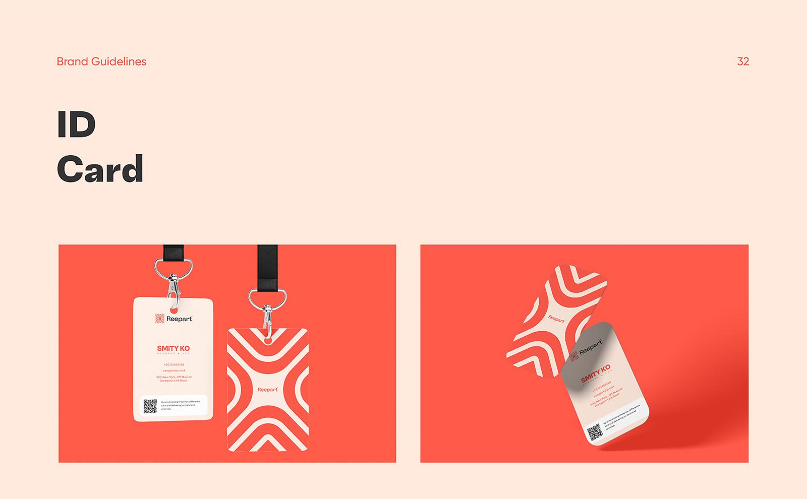 Reepart Brand Guidelines detail – Zahir Abbas