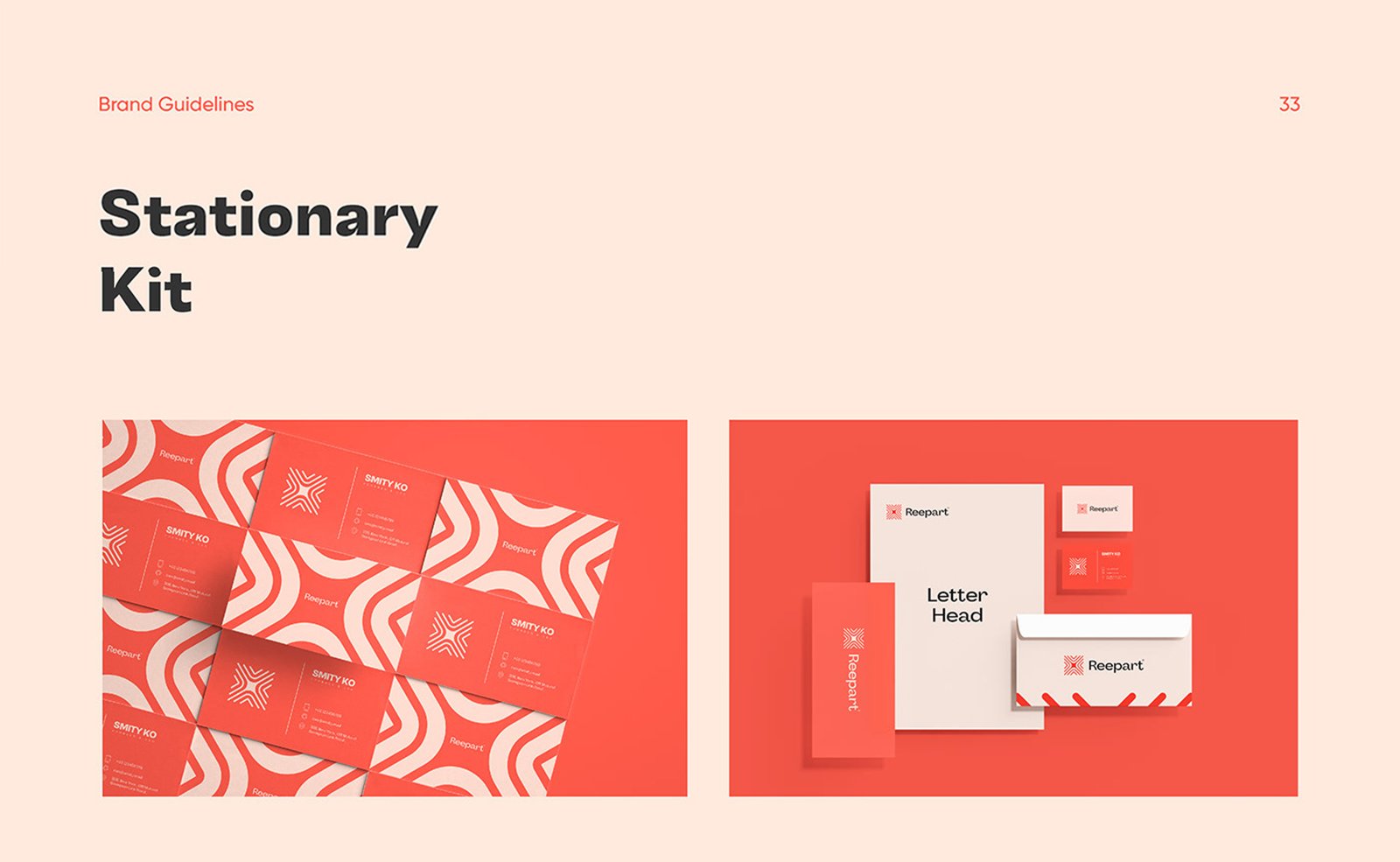 Reepart Brand Guidelines detail – Zahir Abbas